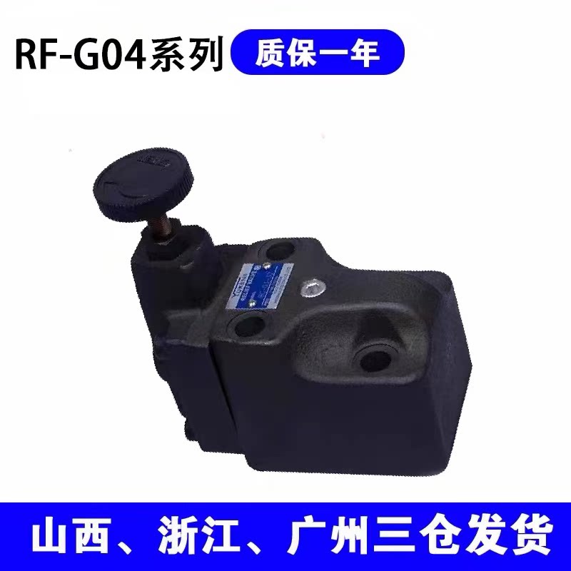 液压调压阀注塑机背压阀先导式溢流阀RF-G04/G06/G10-1/2/3-31/32