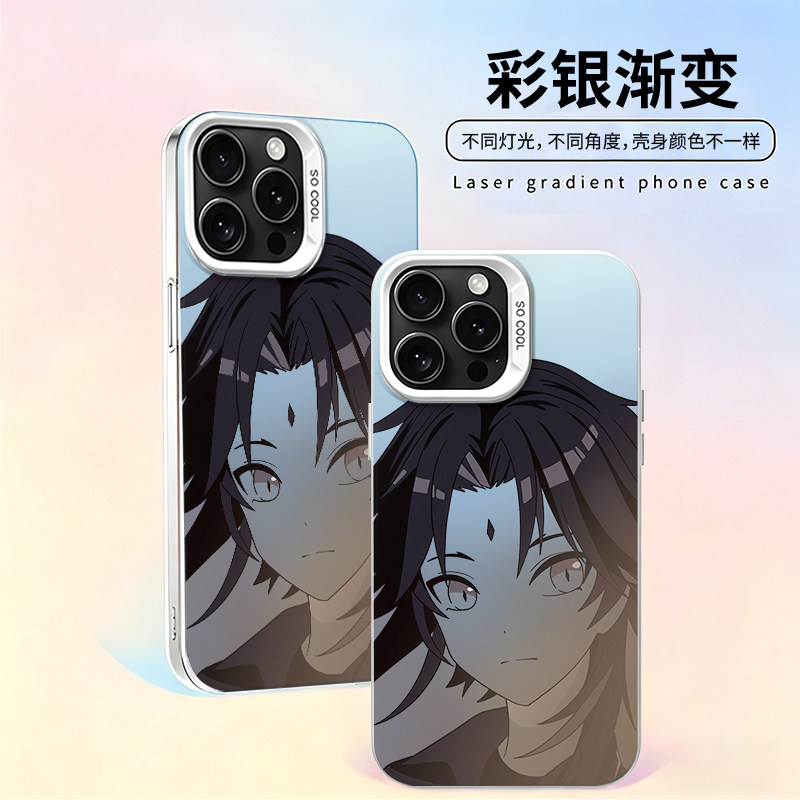 趣味手机壳个性适用苹果18彩银iphone16小米15红米K90华为M80防摔荣耀400二次元iqoo13一加ace5游戏高颜值