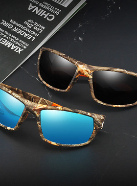 时尚运动偏光太阳镜男户外驾驶骑行墨镜女高级感防紫外线眼镜