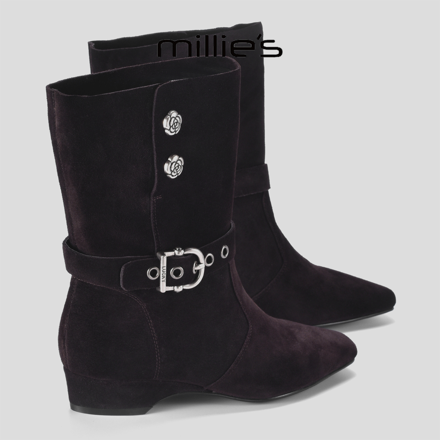 顺丰包邮妙丽加绒保暖时装靴