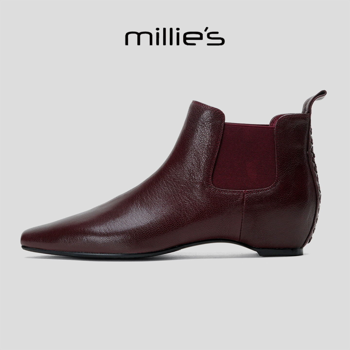 MILLIE'S/妙丽平跟短筒靴