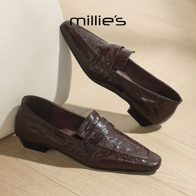 MILLIE'S/妙丽法式玛丽珍鞋