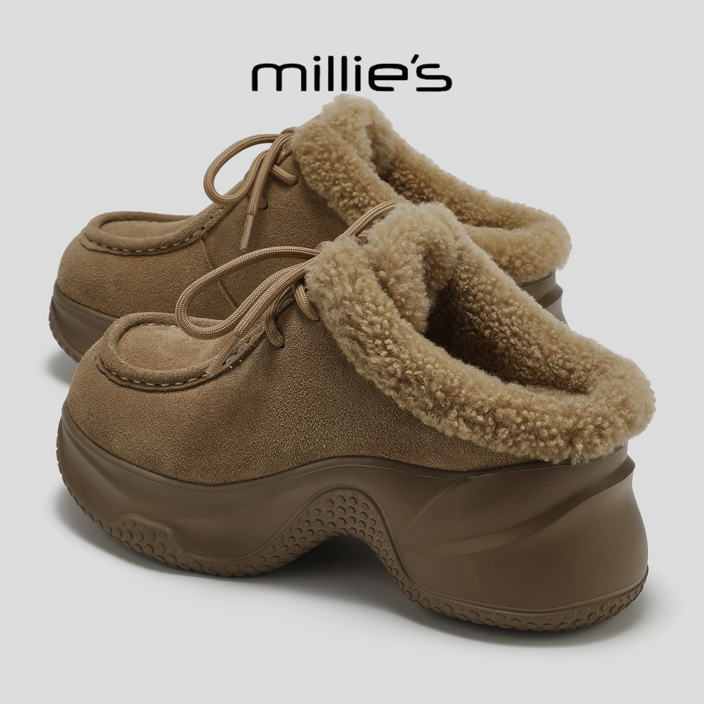 MILLIE'S/妙丽厚底雪地靴