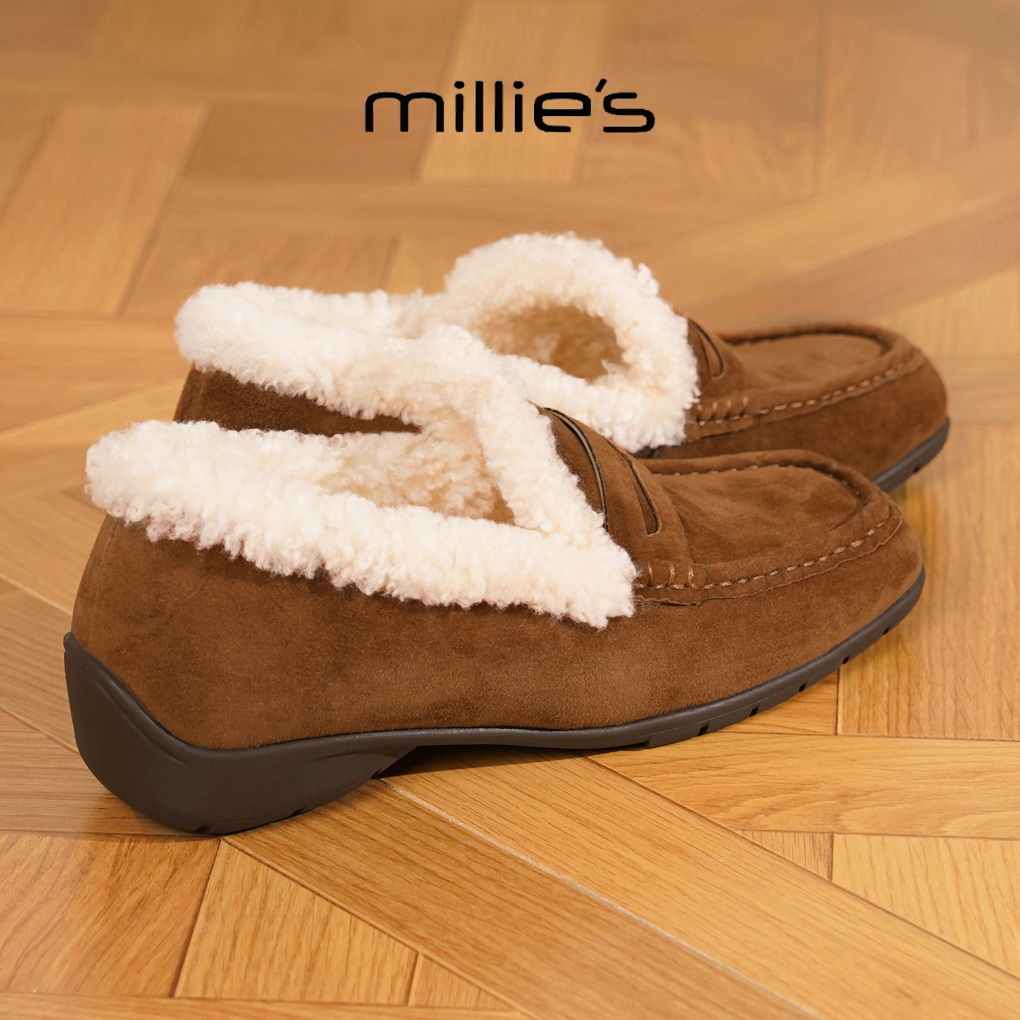 顺丰包邮妙丽羊皮羊毛棉鞋冬季