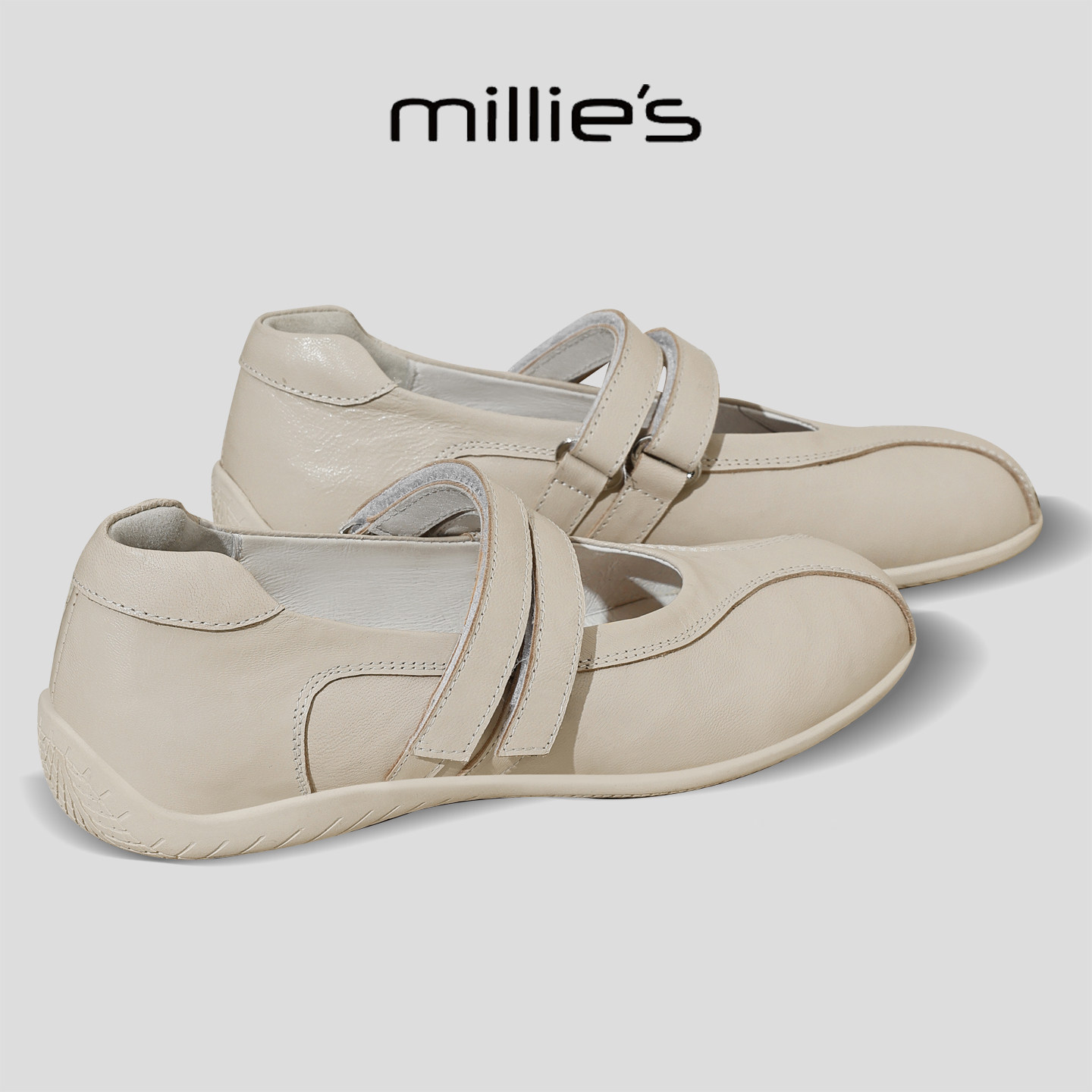 MILLIE'S/妙丽2026新款潮流爆款魔术贴舒适玛丽珍鞋巨好看不累脚,女鞋,玛丽珍鞋,淘宝优惠券,粉丝福利购,淘宝优惠卷