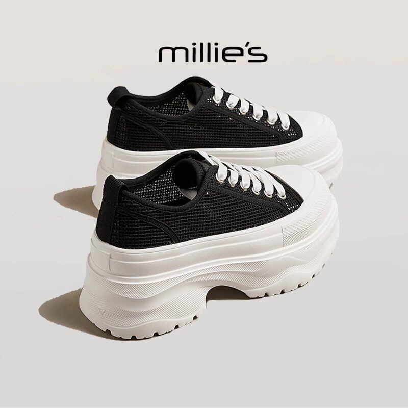 MILLIE'S/妙丽厚底增高凉鞋女