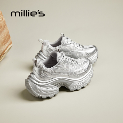 2025新款增高女鞋百搭爆款老爹鞋