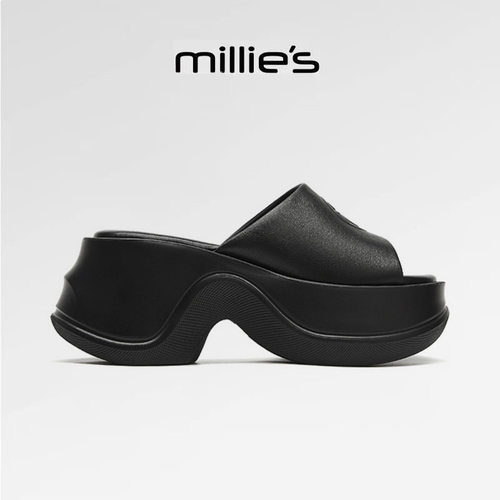 MILLIE'S/妙丽坡跟厚底凉鞋