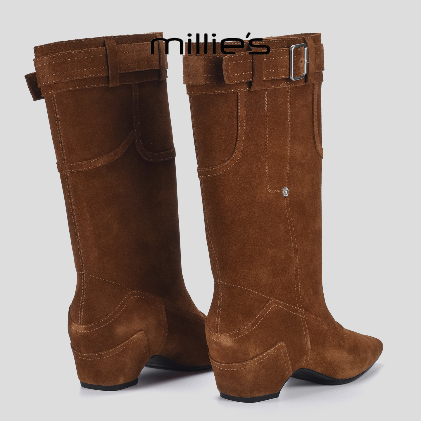 顺丰包邮妙丽加绒保暖长靴