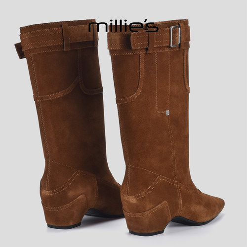 顺丰包邮妙丽加绒保暖长靴