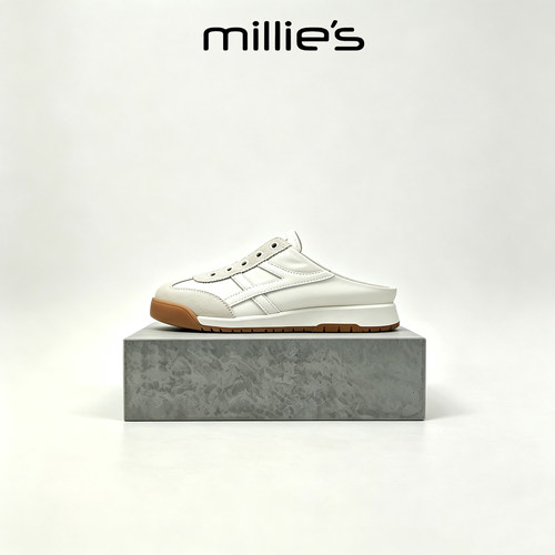 MILLIE'S/妙丽真皮德训鞋