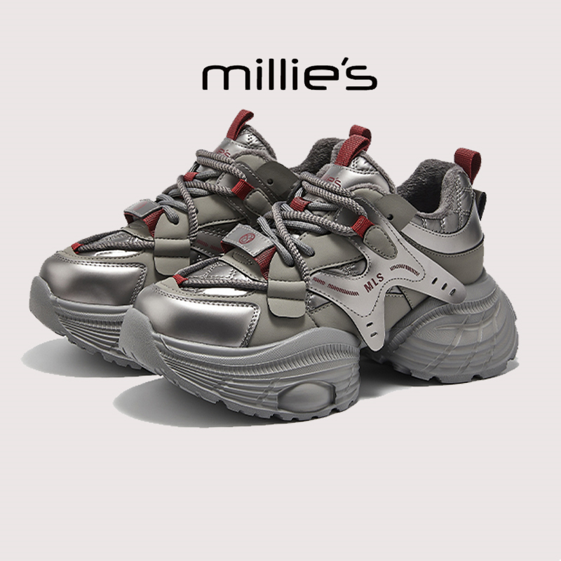 妙丽官方旗舰店女鞋2024秋冬新款