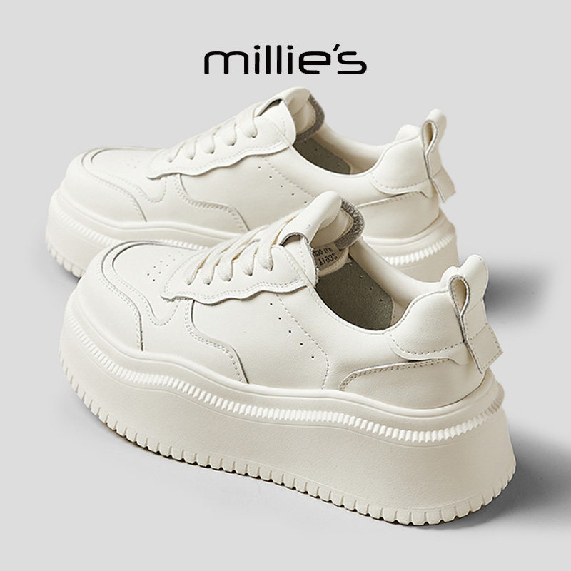 MILLIE'S/妙丽厚底增高板鞋