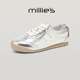 简约百搭德训鞋 妙丽圆头平底低帮鞋 MILLIE 系带时尚 女鞋 休闲鞋