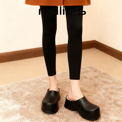 MILLIE'S/妙丽厚底包头拖鞋