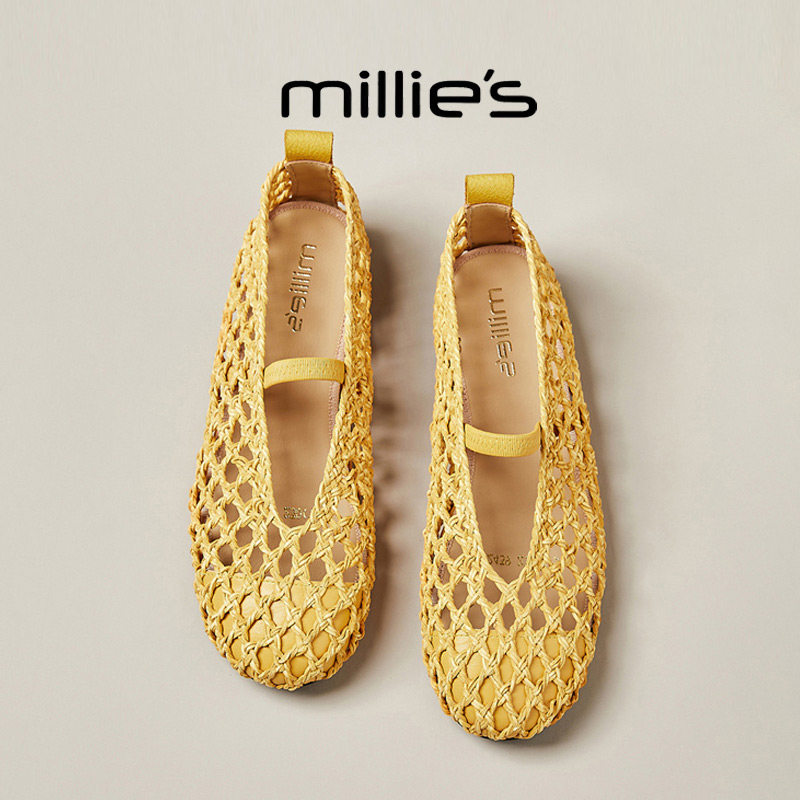 MILLIE'S/妙丽镂空罗马凉鞋