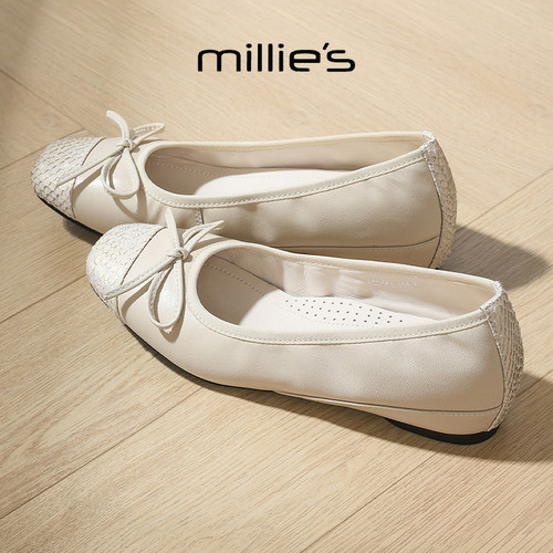 MILLIE'S/妙丽法式玛丽珍鞋