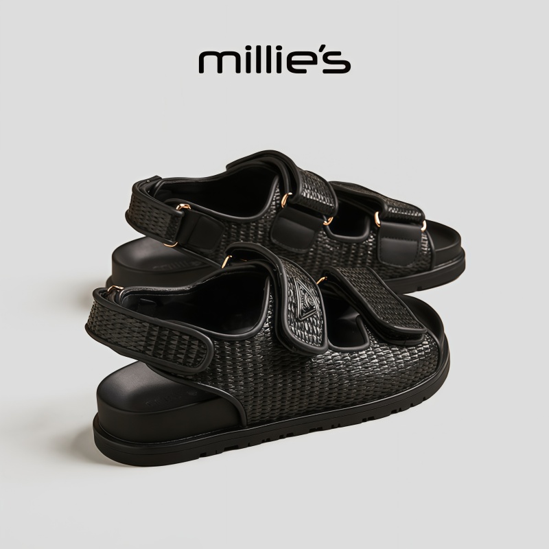 2025新款夏季小香风草编休闲凉鞋