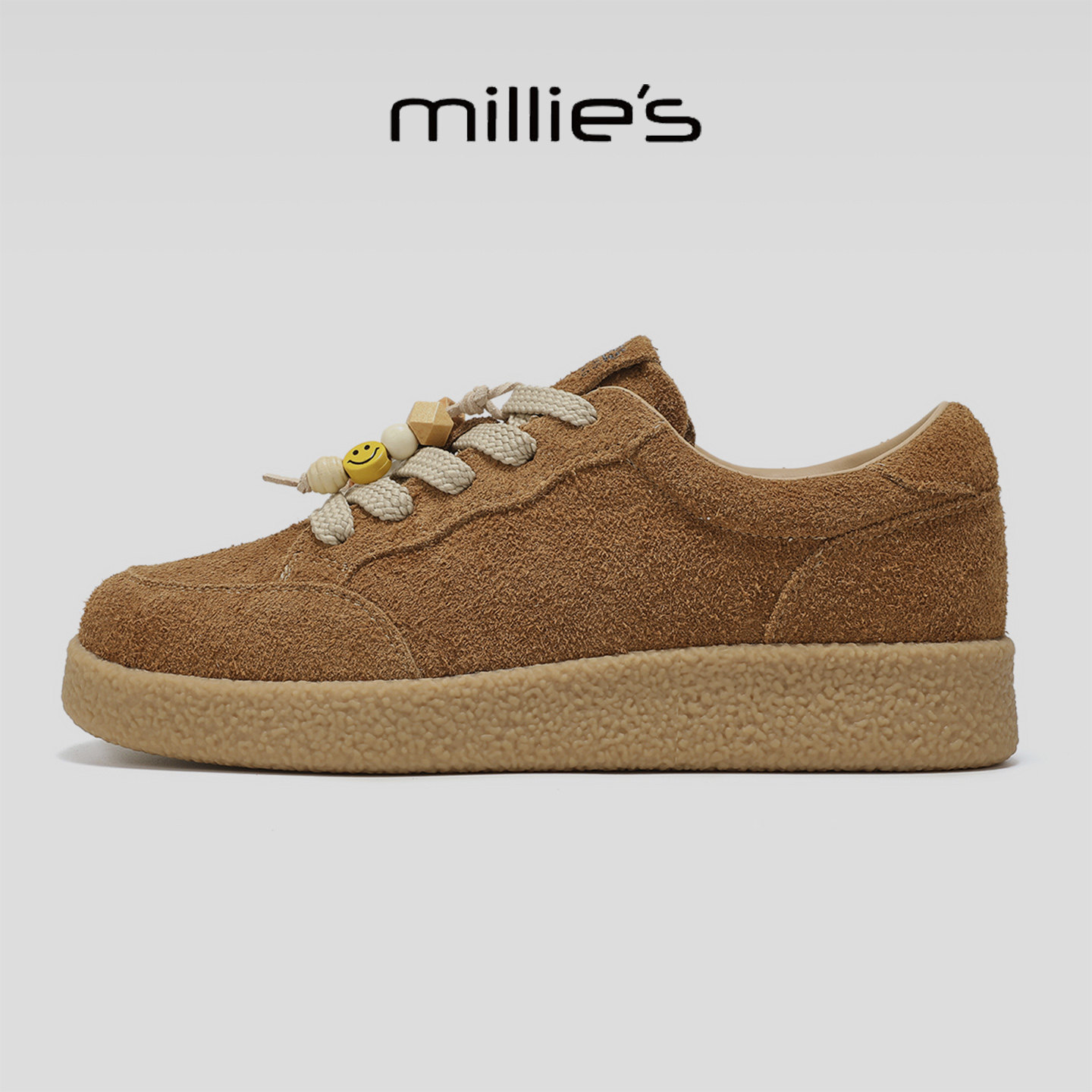 MILLIE'S/妙丽真皮休闲鞋女