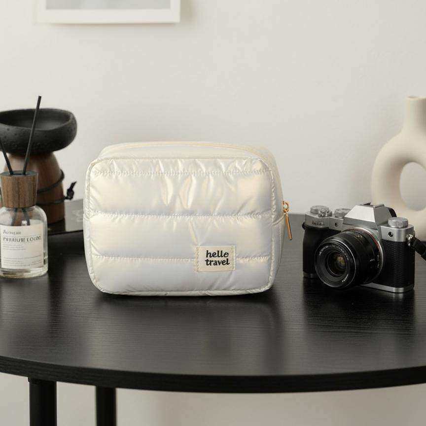 ccd相机收纳袋适用索尼微单眼相机卡片机收纳包珠光手提防水女冬