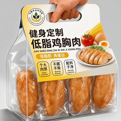 即食鸡胸肉低脂高蛋白健身饱腹