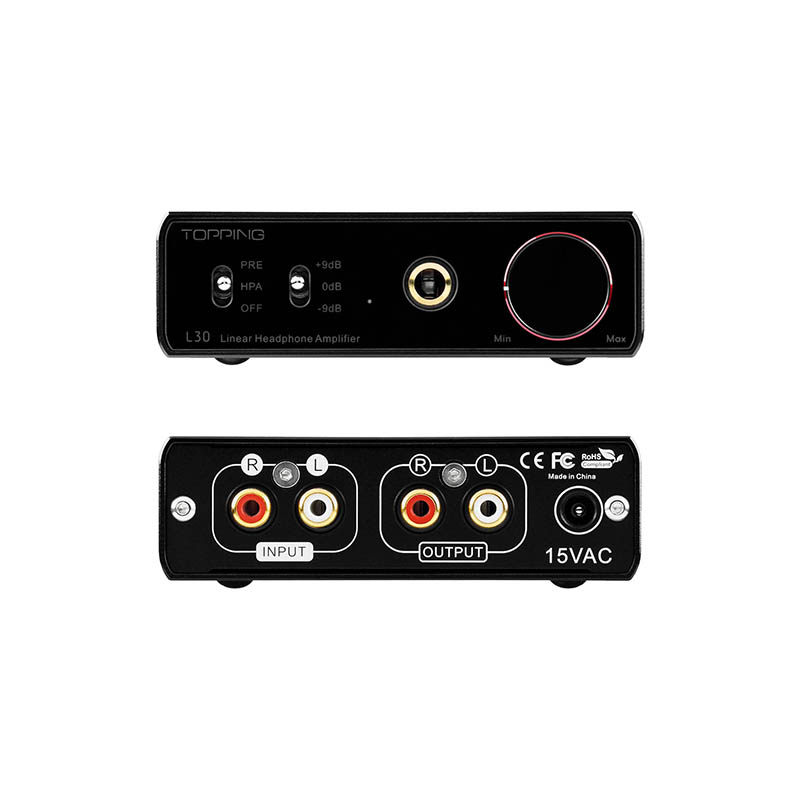 新品L30 Headphone Amplifier 6.35MM NFCA HiFi RCA Hi-Res pre-