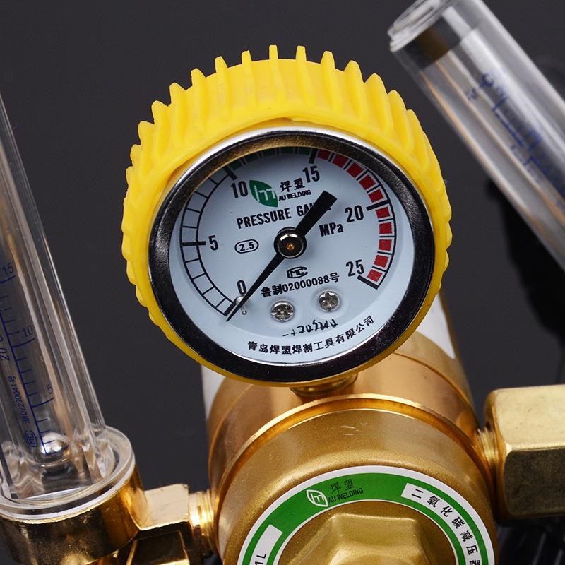 厂促3V二氧化碳减压器表电加热CO2压6力阀调节阀减压二可保焊机配