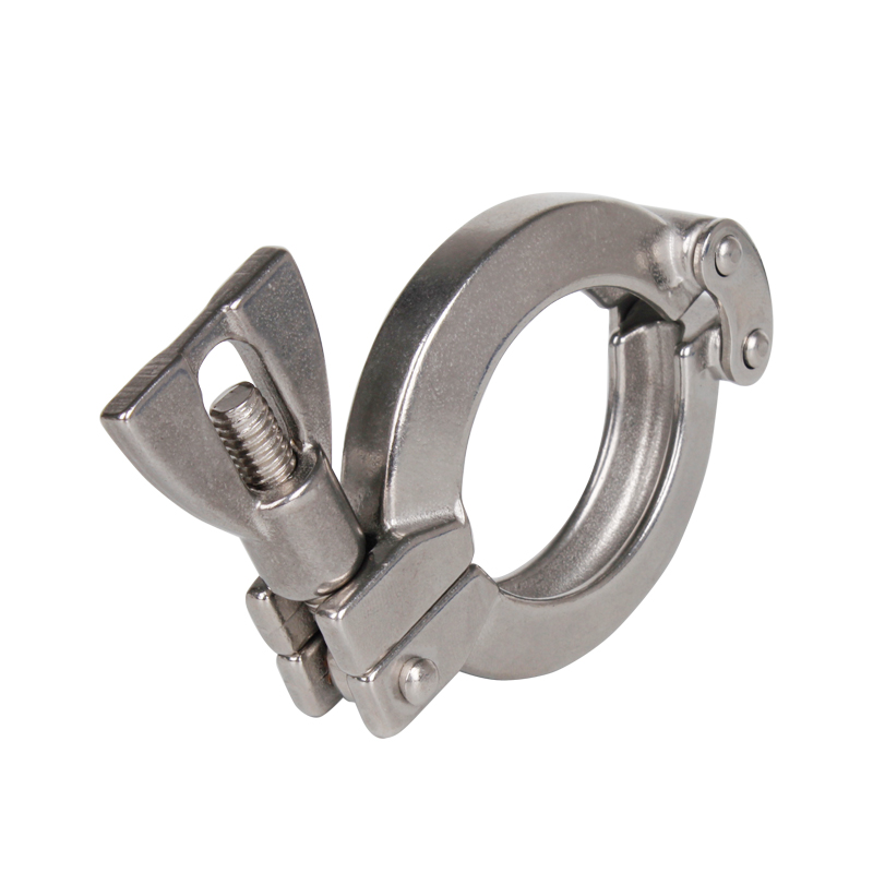 304卡箍不锈钢双销收紧箍卫生级卡扣夹子重型喉箍法兰卡盘管夹