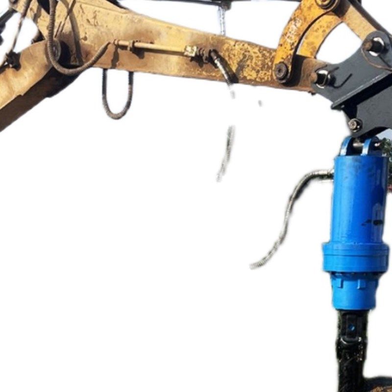 挖改螺旋钻机打桩机房屋地基树坑挖机改钻孔挖掘机改装钻旋挖钻头