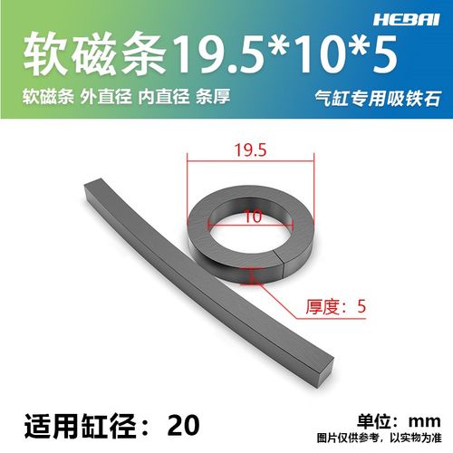 SC/MAL/SDA气缸专用磁环缸径32/40/50/63/80/100/125软磁条磁