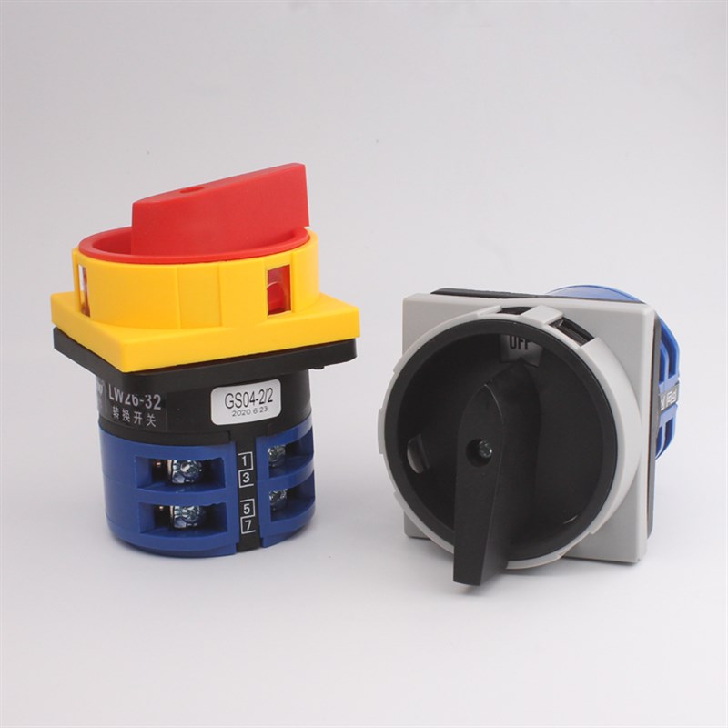 LW26GS-20/04-2万能转换开关4zP电源切断旋转380V负荷通断20A-160