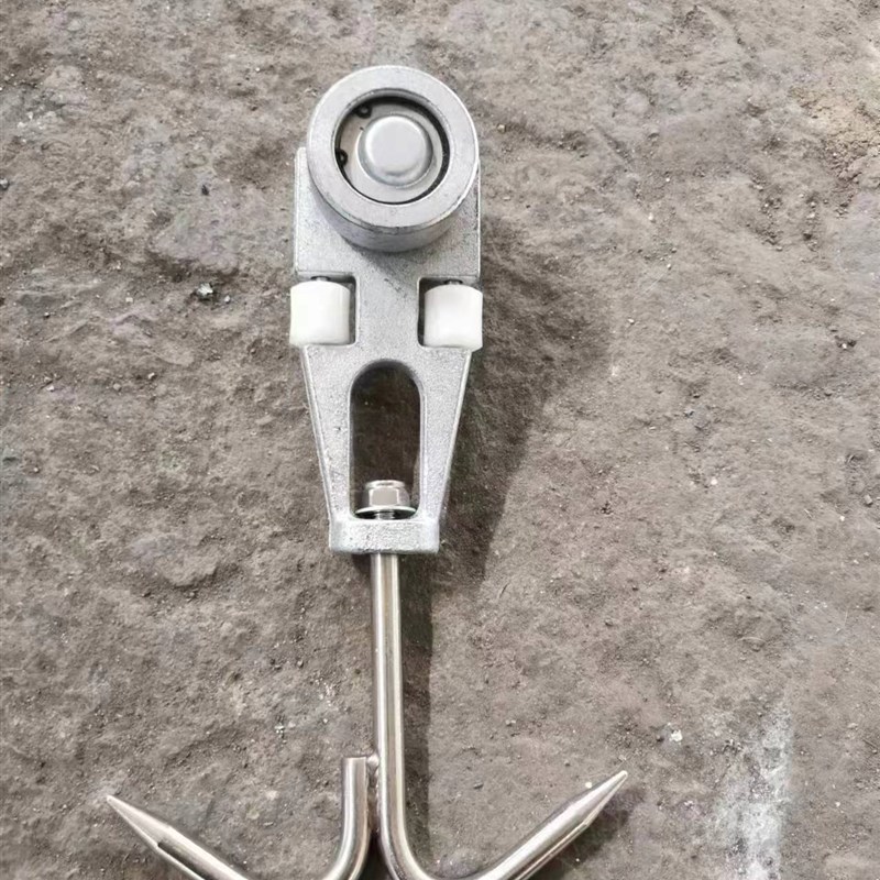 屠宰场设备配件单双滑行轨道滑轮冷库分割冷藏车吊挂猪牛羊白条肉