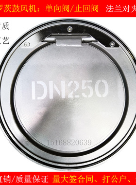 三叶罗茨鼓风机DCV型单向止回阀 管道逆止阀 蝶阀 DCV-100 200
