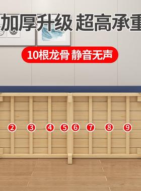 AL101253可折叠加宽拼接延床简约长折叠床实木床铺加床无缝拼床边