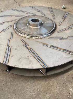 腐风机叶轮腐蚀离心KKZ风机叶轮风料机塑叶轮4-72-3.2A生产厂防耐