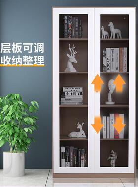 办公室文件柜铁资料档案柜皮锁钢制拆装带柜子BS-1056会收计财务