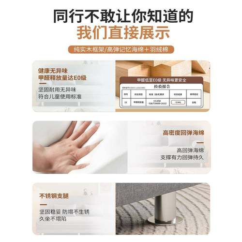 。沙发多功能客厅布小型205新款出租房简易卧LZ2-SF-S室折叠户两