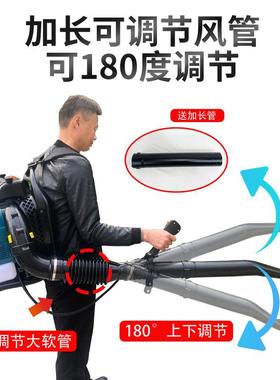家两冲程四冲程吹风QLB机大功施工除尘厂器背负式火吹灭率雪机