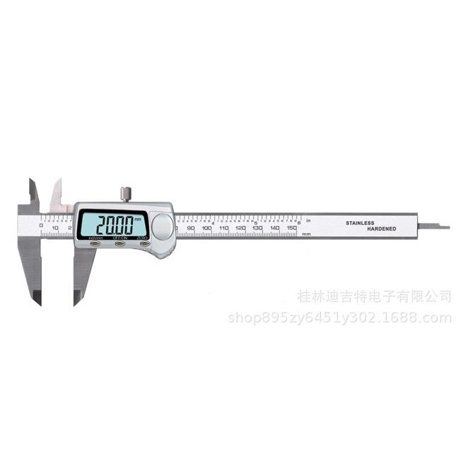 专金属壳业级显mm不锈数841钢显卡数游标卡尺电子卡尺