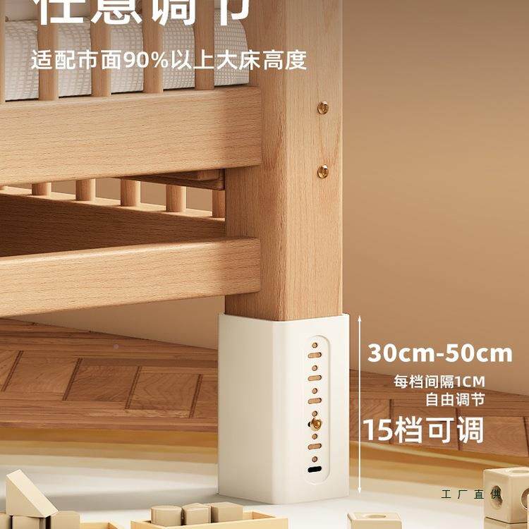 定做实木儿童床拼可床带985护栏加长加大宽接婴儿床边小床拼接床