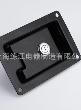 械C锁L86-6-2B安全柜门锁机门机CL866-6-柜门锁黑色配电柜门锁厂6