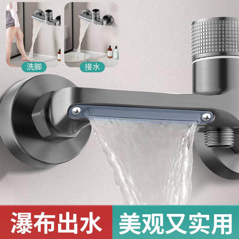 枪灰侧开混水洗洒澡冷热水花龙淋浴龙头头暗装浴阀缸淋浴龙头套装