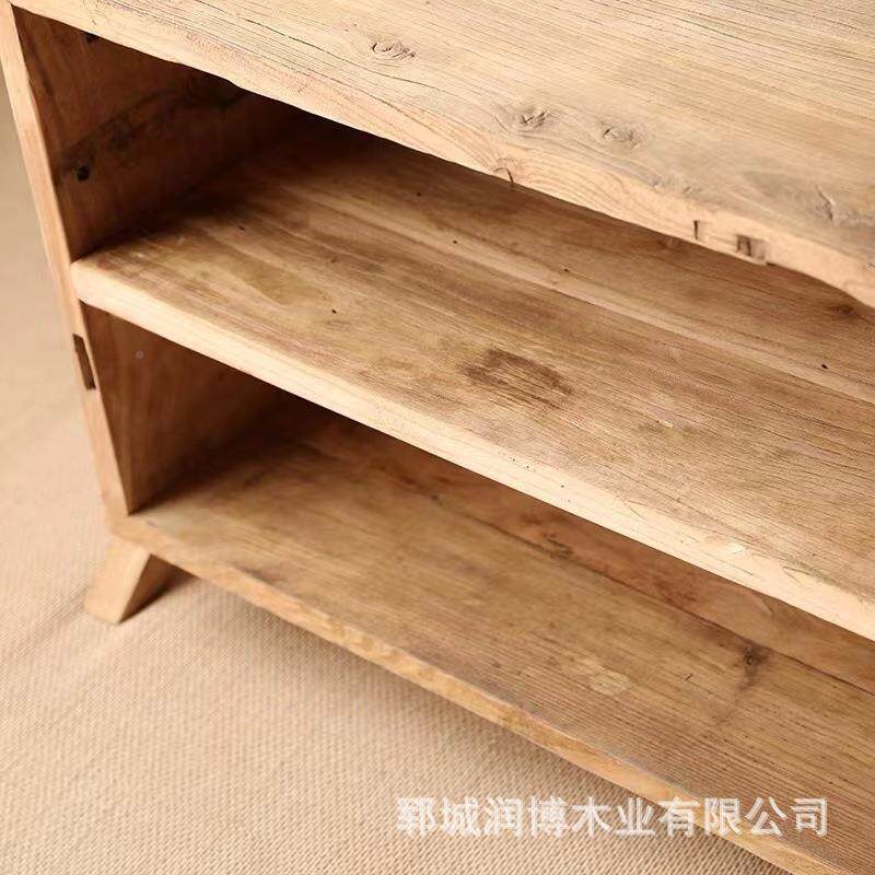 新中式实木帽架约挂衣架箱式美黑胡桃木衣FHB老榆木北卧室民简宿