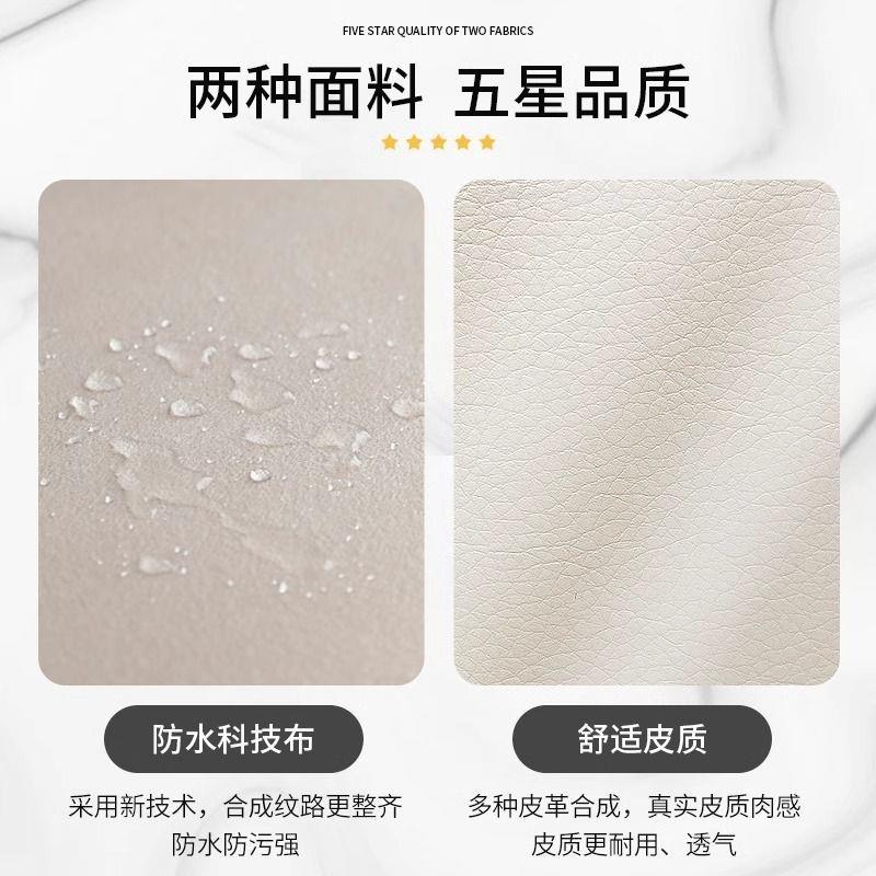 猫爪皮小户型沙发双三人现代简约客厅办公室公寓出租房轻奢服装店