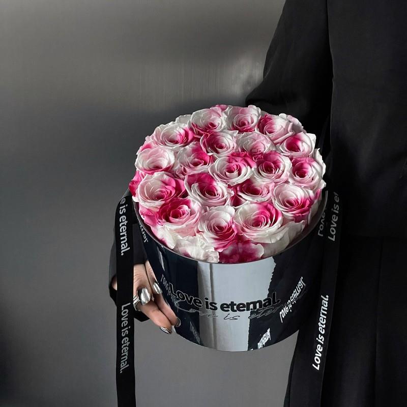 直销新款520七夕情人节永生花9朵19朵玫瑰花盒送女友老婆高级感生