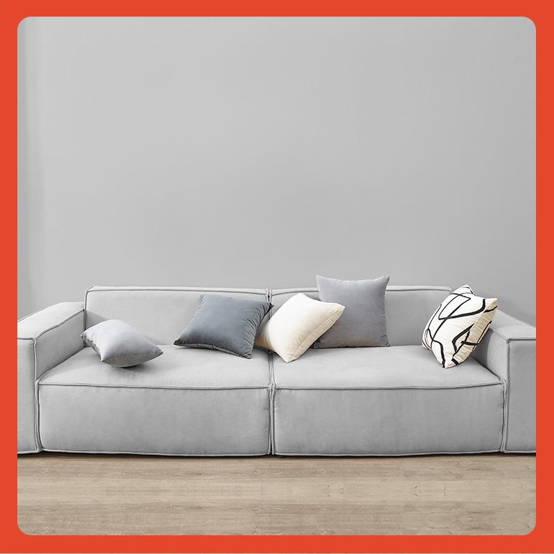 直销新款?纯色抱枕沙发客厅抱枕套定 制汽车靠枕长条护腰床上靠背