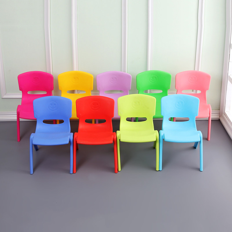 包邮加厚小塑料凳子小板凳儿童小椅子靠背小幼儿园宝宝学习凳防滑