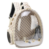 猫包外出便携背包太空舱猫咪双肩书包宠物包兔子猫笼透明狗包外带