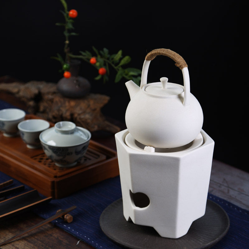 潮州茶炉碳炉酒精炉两用煮茶炉烧水器陶瓷炉户外茶道茶艺功夫茶具