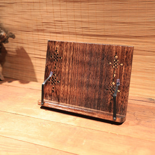 古琴谱架可折叠实木桌面谱台乐谱架读书架便携式家用平板支架